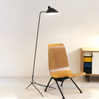 Industriel Minimalistisk Gulvlampe - Justerbar
