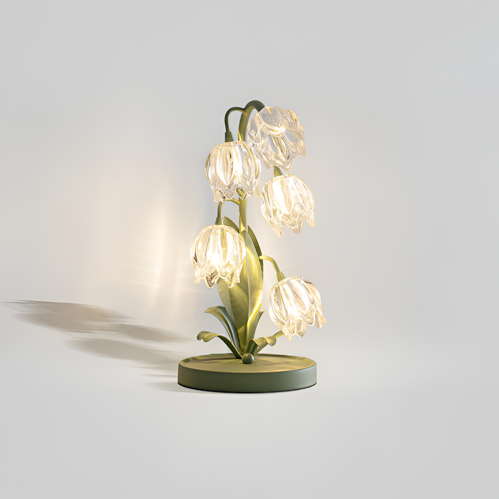 Organisk Botanisk Bordlampe - Dæmpbar