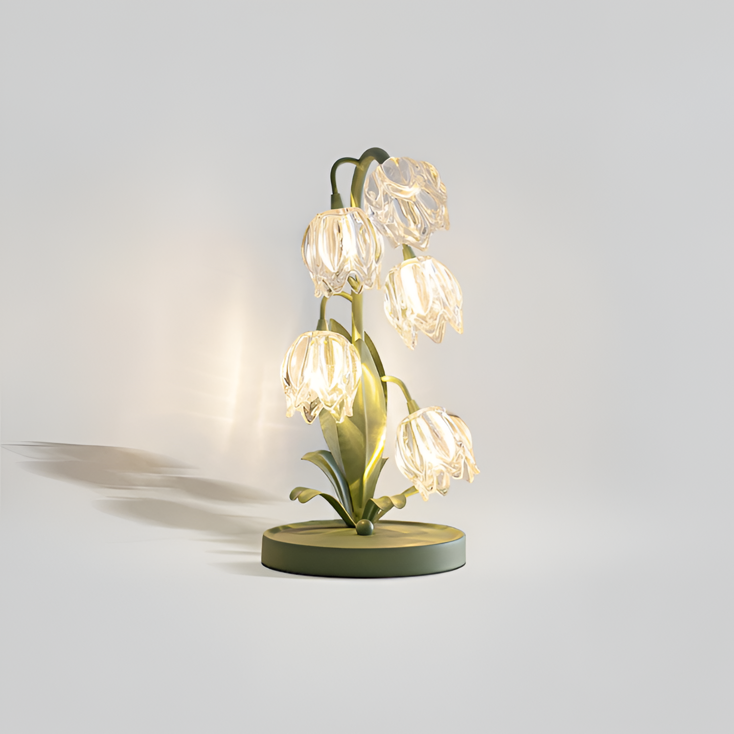 Organisk Botanisk Bordlampe - Dæmpbar