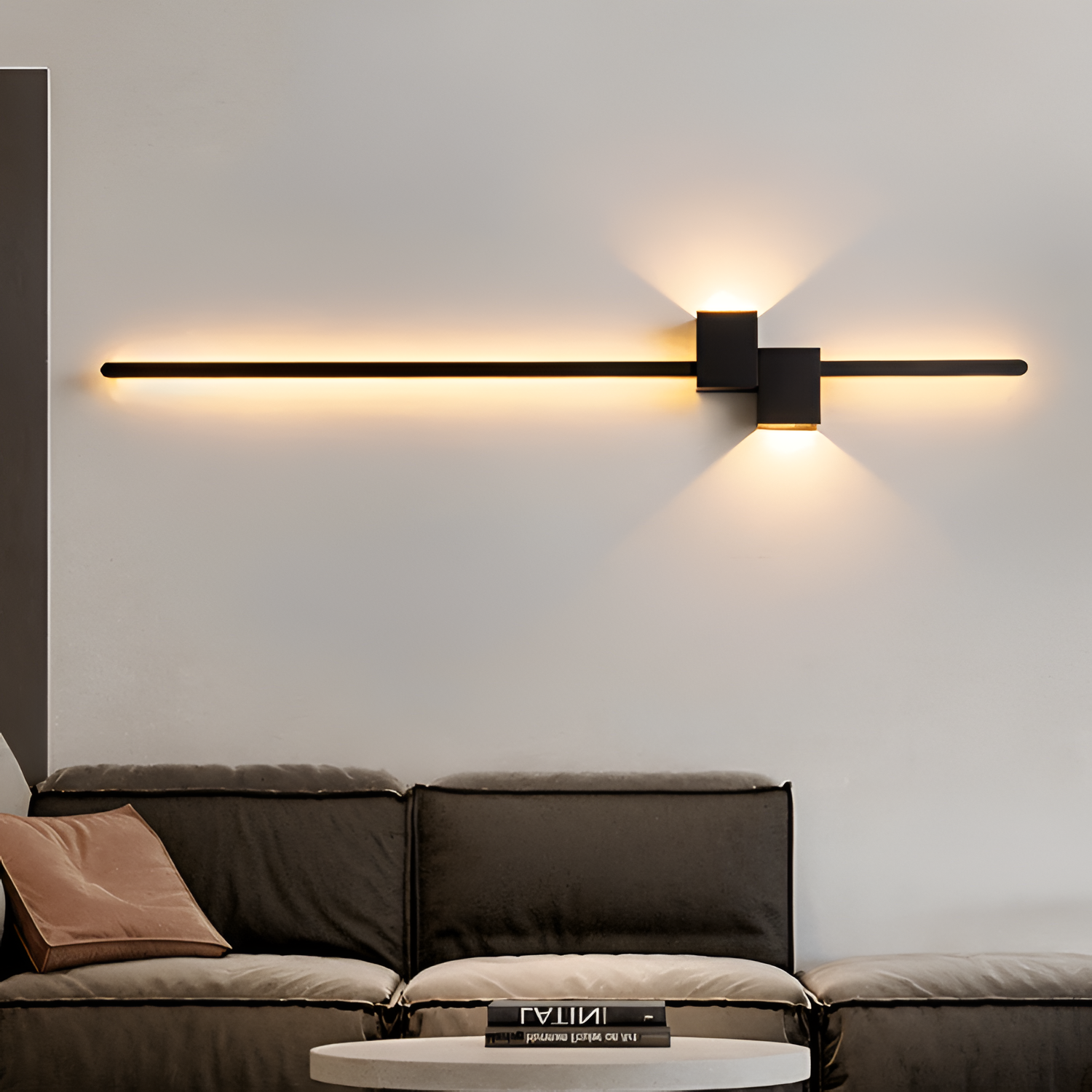 Minimalistisk LED Væglampe - Moderne Indirekte Belysning