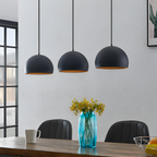 Minimalistisk Industriel Pendel – Triple Dome