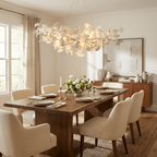 Ginkgo Blad Skulpturel Lysekrone - Hængelampe