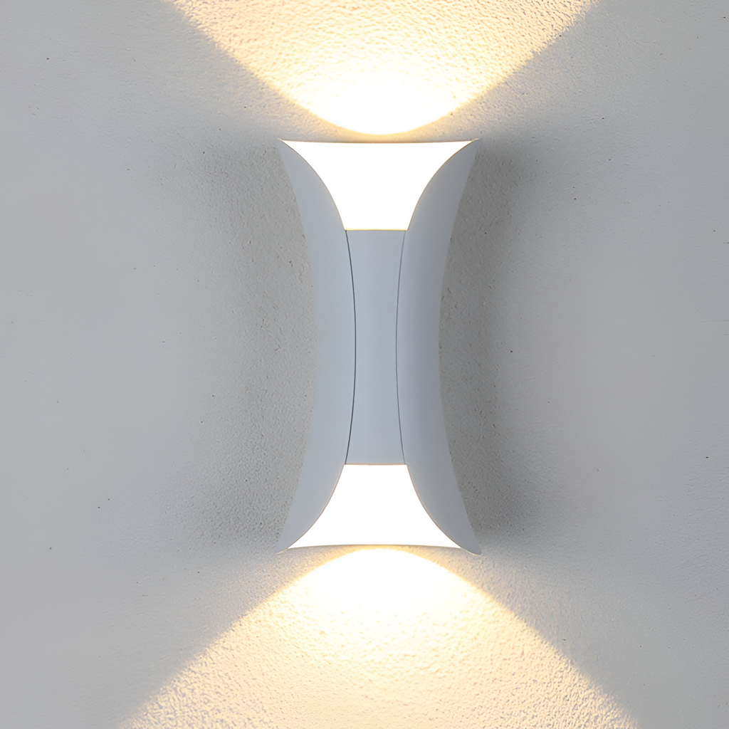 Minimalistisk Buet Væglampe - Moderne