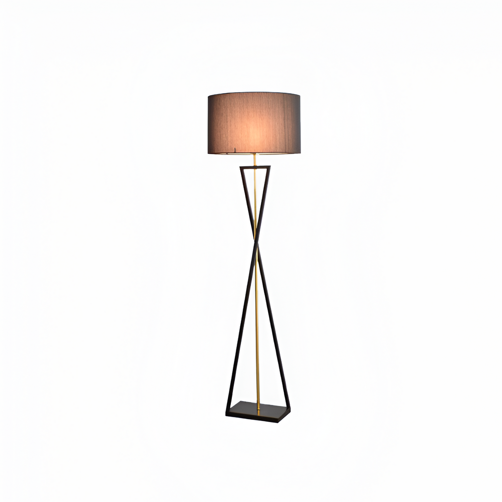 Minimalistisk Geometrisk Gulvlampe - Moderne Belysning