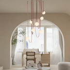 Italiensk-inspireret pendel med draperet design