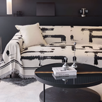 Moderne Geometrisk Sofa Tæppe - Abstrakt