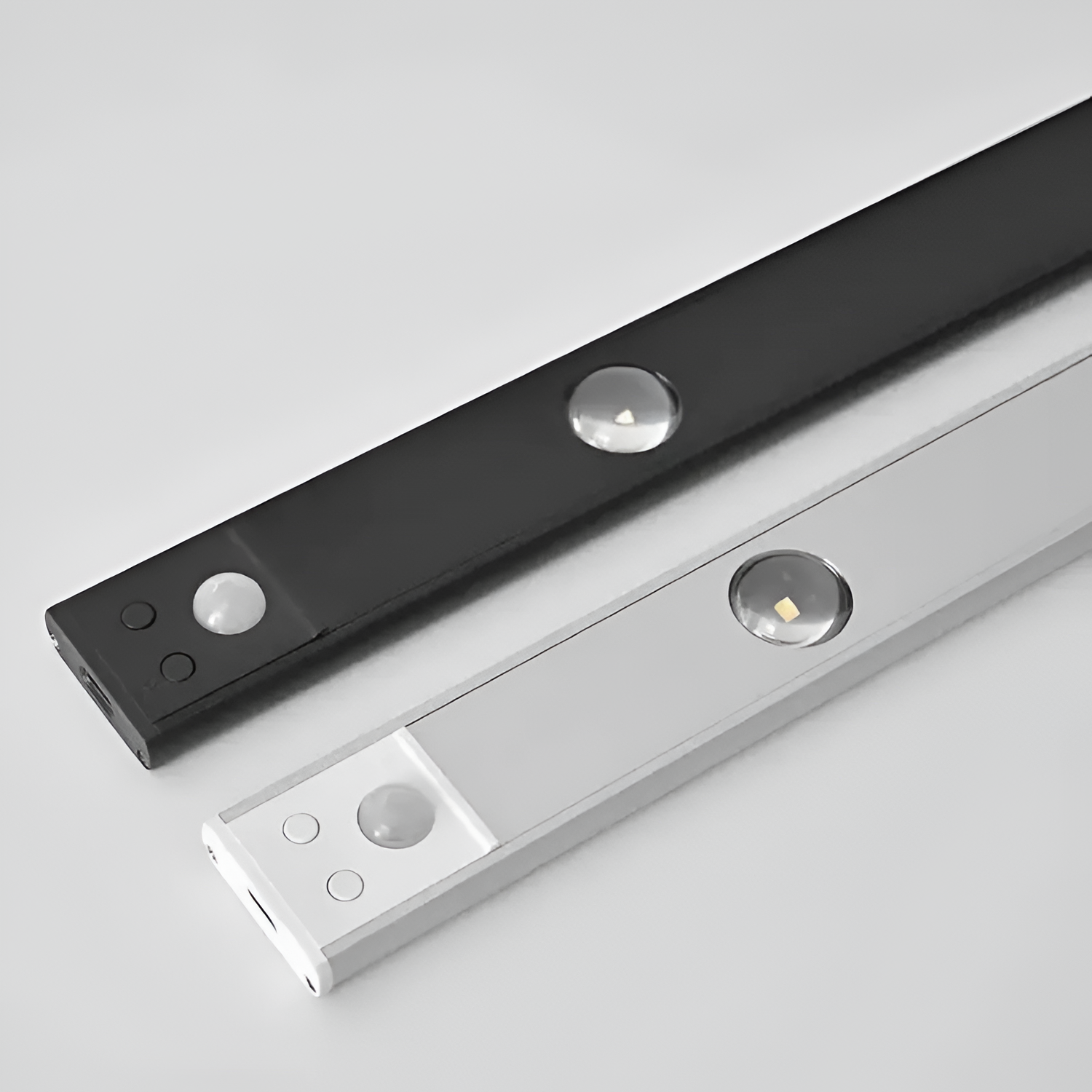 Trådløs LED-skinnelampe med sensor