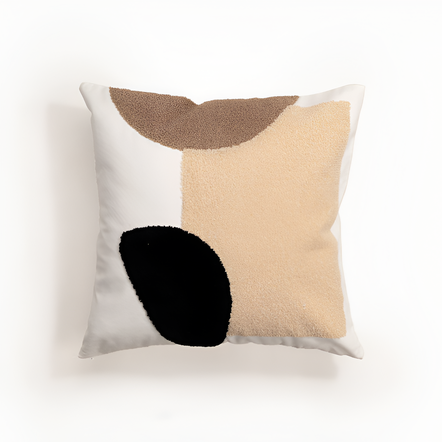 Minimalistisk Abstrakt Pudebetræk - Broderet