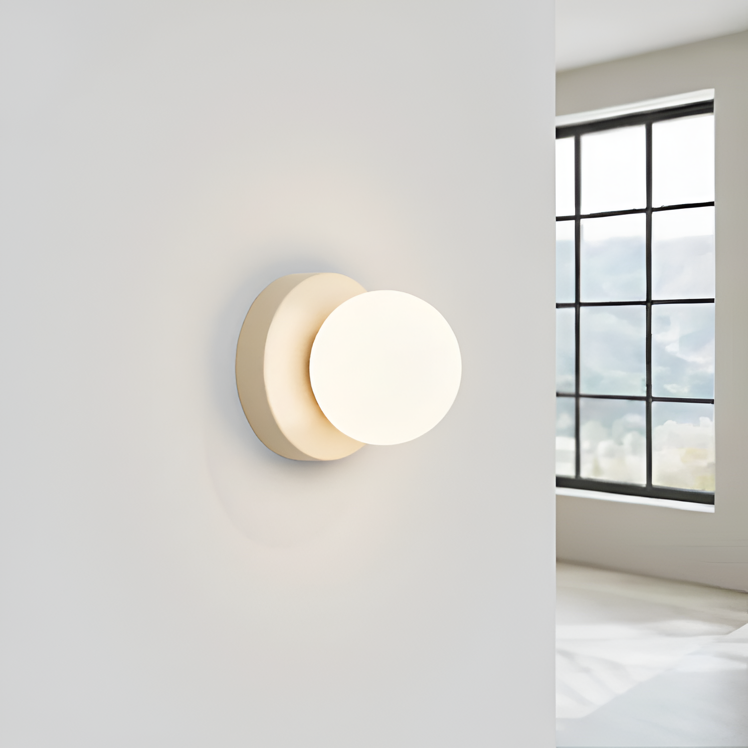Nordisk Ball LED-væglampe – Moderne belysning til soveværelset