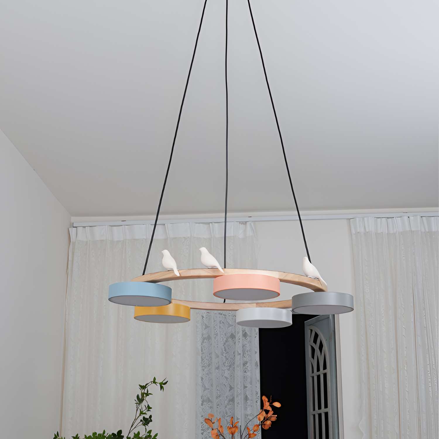 Naturtræ Nordisk Fuglelysekrone - Minimalistisk