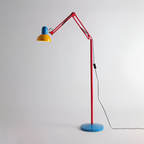 Memphis Industrial gulvlampe med flere arme – justerbar
