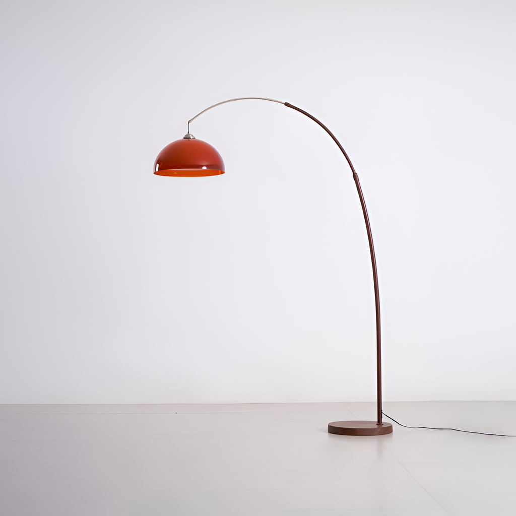 Mid-century Moderne Buegulvlampe - Justerbar