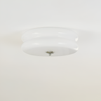 Blanke Loftlampe med Etager - Rundet