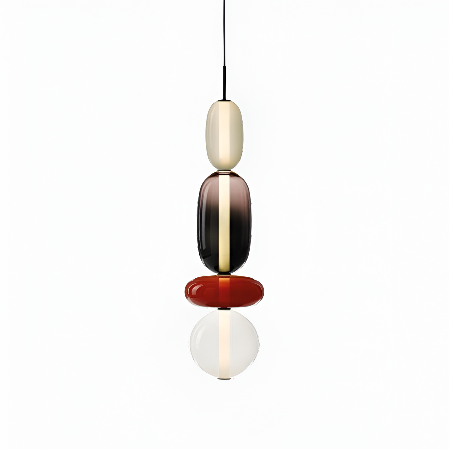 Sukkerglas Moderne Pendel - Dekorativ