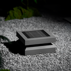 Tekstureret Finish Solcellelampe til Søjle - Minimalistisk