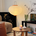 Geometrisk Papirlampe i Washi - Minimalistisk