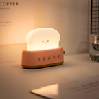 Genopladelig Minimalistisk Brødristerlampe - Dæmpbar