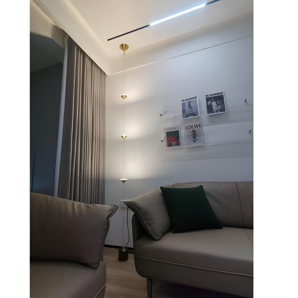 Minimalistisk Soreluna Gulvlampe - Justerbar