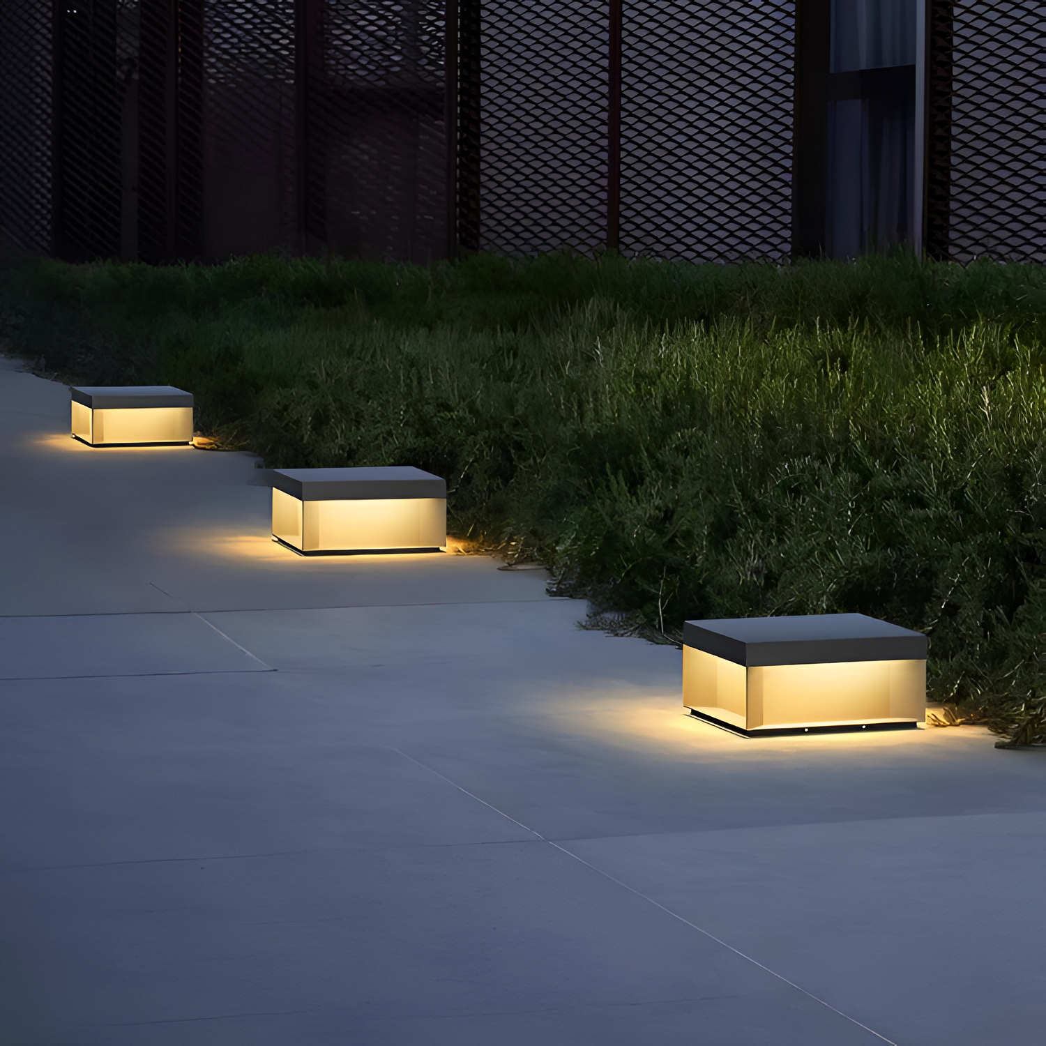 Minimalistisk Solcelle Udendørslampe - Moderne