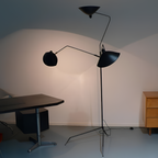Industriel Minimalistisk Gulvlampe - Justerbar