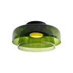 Flerlaget Transparent Glasloftlampe - Minimalistisk