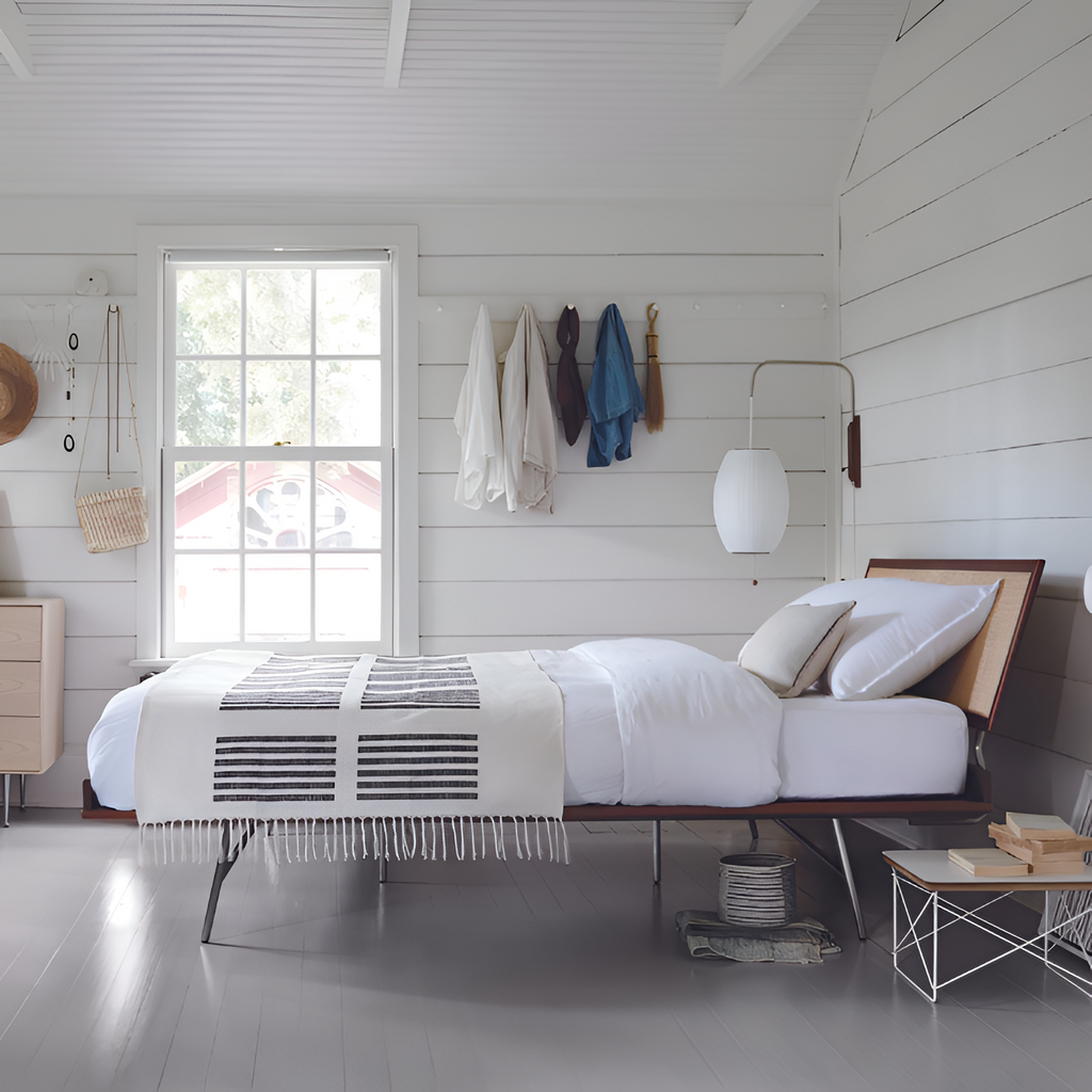 Svingarm Rillet Væglampe - Minimalistisk