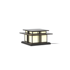 Minimalistisk Solcelle-søjlelampe - Industriel