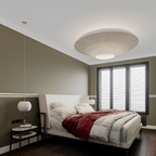 Plisseret Minimalistisk Loftlampe - Dæmpbar