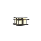 Zen-stil Solcellelampe til Søjle - Minimalistisk