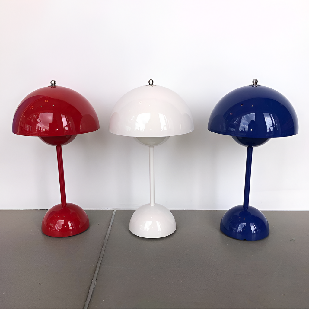 Minimalistisk Bærbar Bordlampe - Dæmpbar