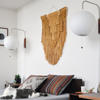 Svingarm Rillet Væglampe - Minimalistisk