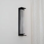 Rillet Lineær Solenergi Væglampe - Minimalistisk