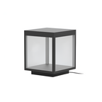 Geometrisk Solcellelampe til Udendørsbrug - Minimalistisk