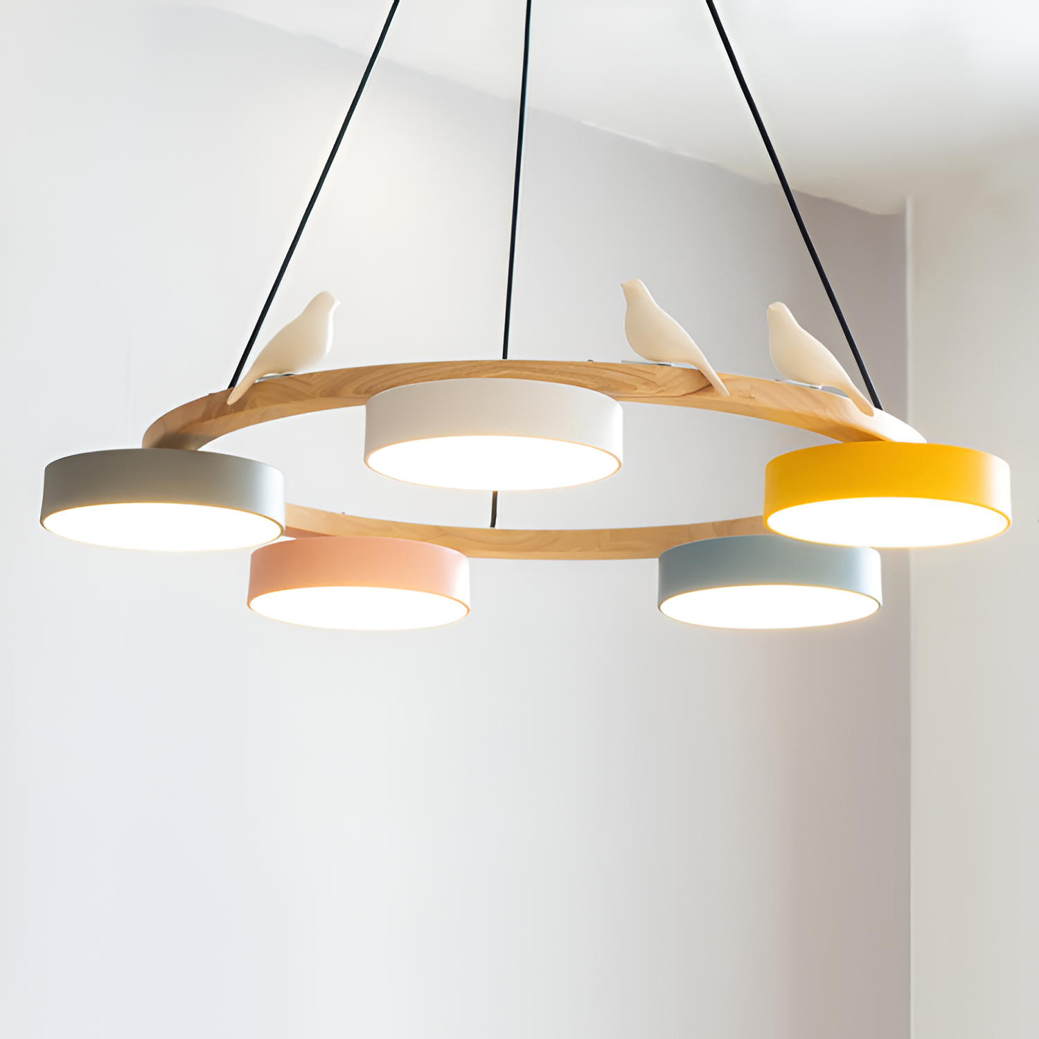 Naturtræ Nordisk Fuglelysekrone - Minimalistisk