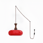 Retro Blankt Pendellampe - Dansk Vintage Stil