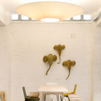 Plisseret Minimalistisk Loftlampe - Dæmpbar