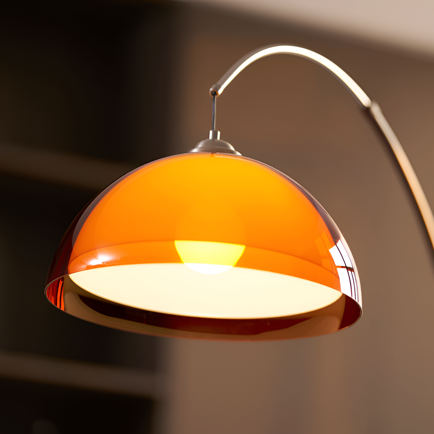 Mid-century Moderne Buegulvlampe - Justerbar