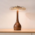 Mid-Century Mushroom Bordlampe - Dæmpbar