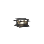 Zen-stil Solcellelampe til Søjle - Minimalistisk