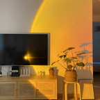 Sunset Projektionsgulvlampe - Gylden Time Stemningsbelysning