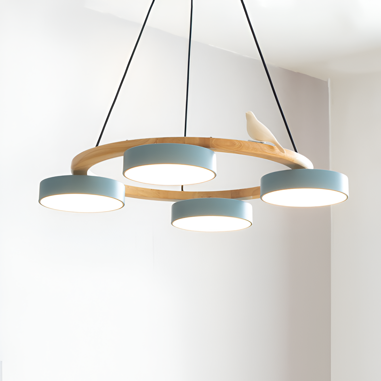Naturtræ Nordisk Fuglelysekrone - Minimalistisk
