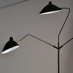 Industriel Minimalistisk Gulvlampe - Justerbar