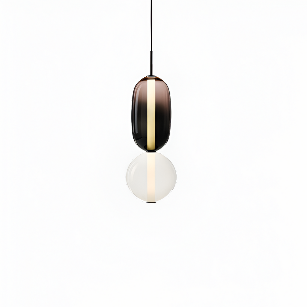 Sukkerglas Moderne Pendel - Dekorativ