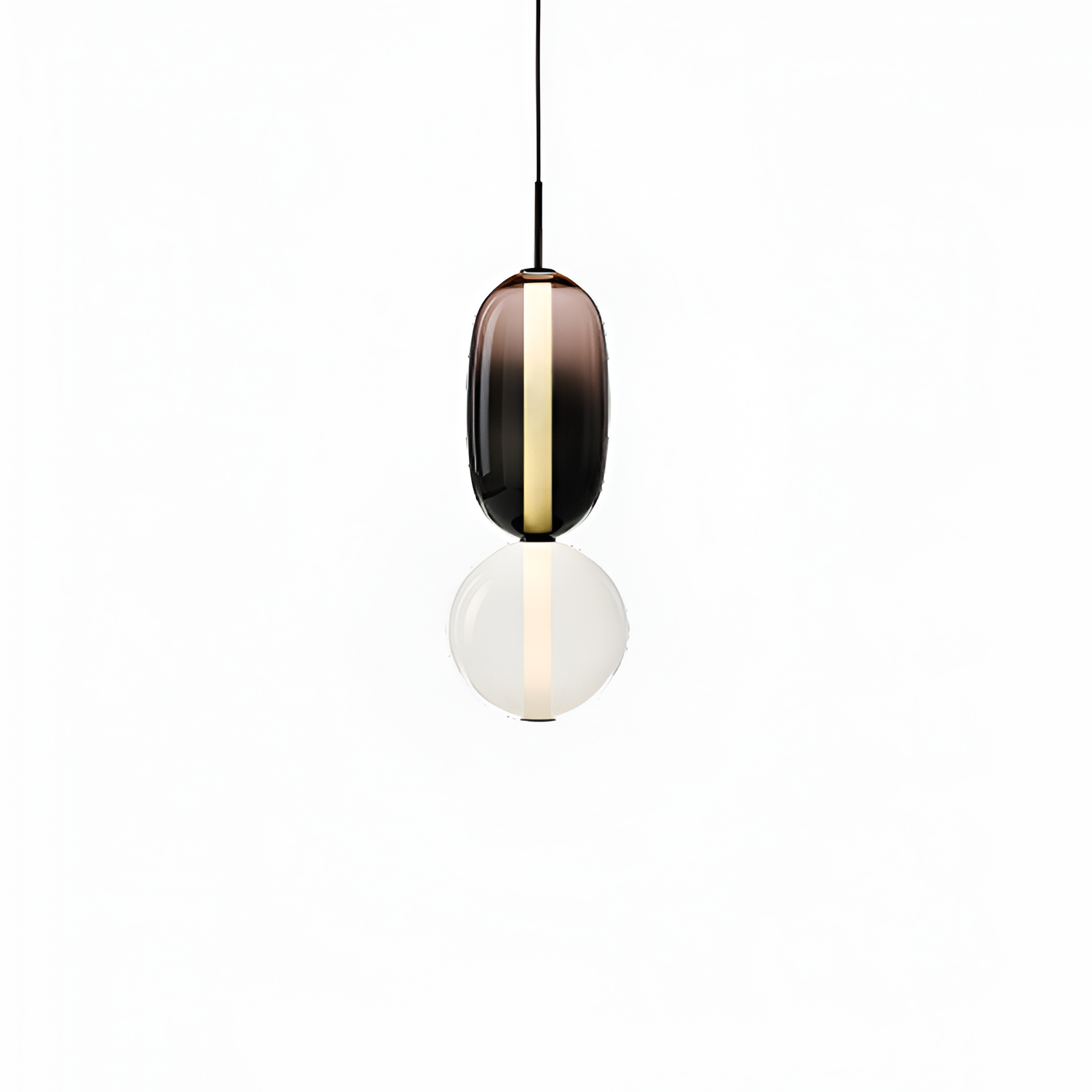 Sukkerglas Moderne Pendel - Dekorativ