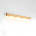 Lineær Træ Geometrisk Væglampe - Minimalistisk