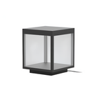Geometrisk Solcellelampe til Udendørsbrug - Minimalistisk