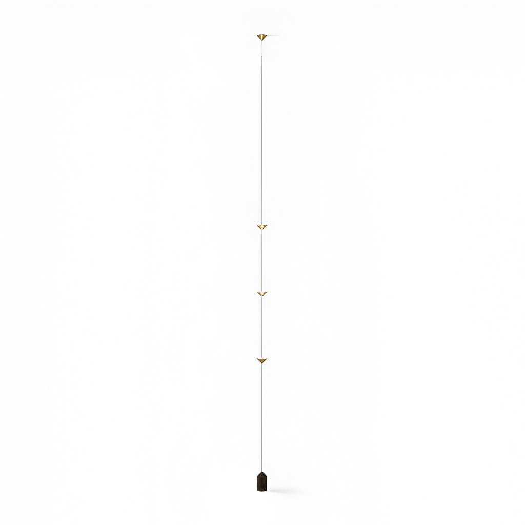 Minimalistisk Soreluna Gulvlampe - Justerbar