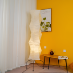 Geometrisk Papirlampe i Washi - Minimalistisk