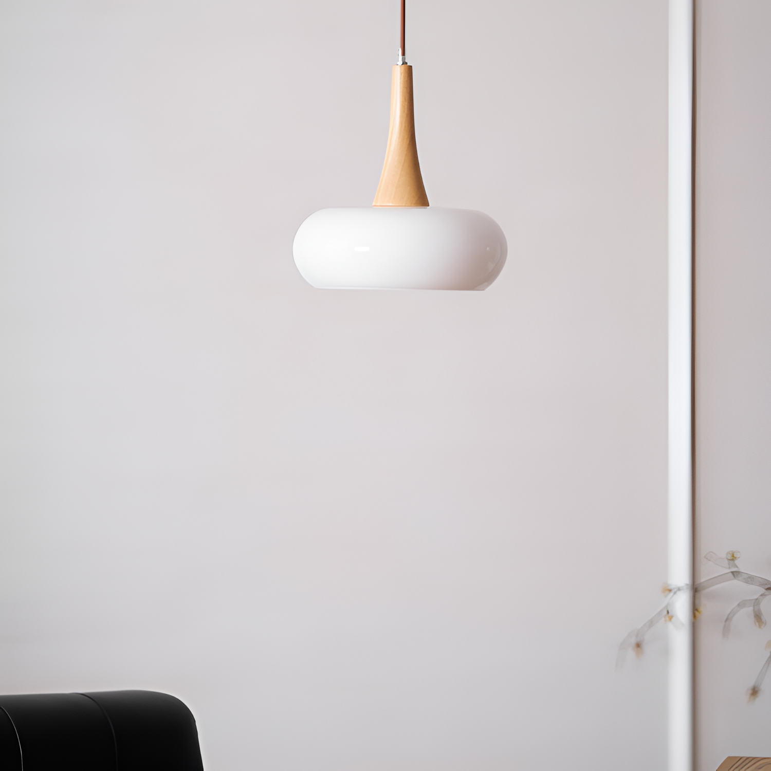 Glaspendel - Minimalistisk