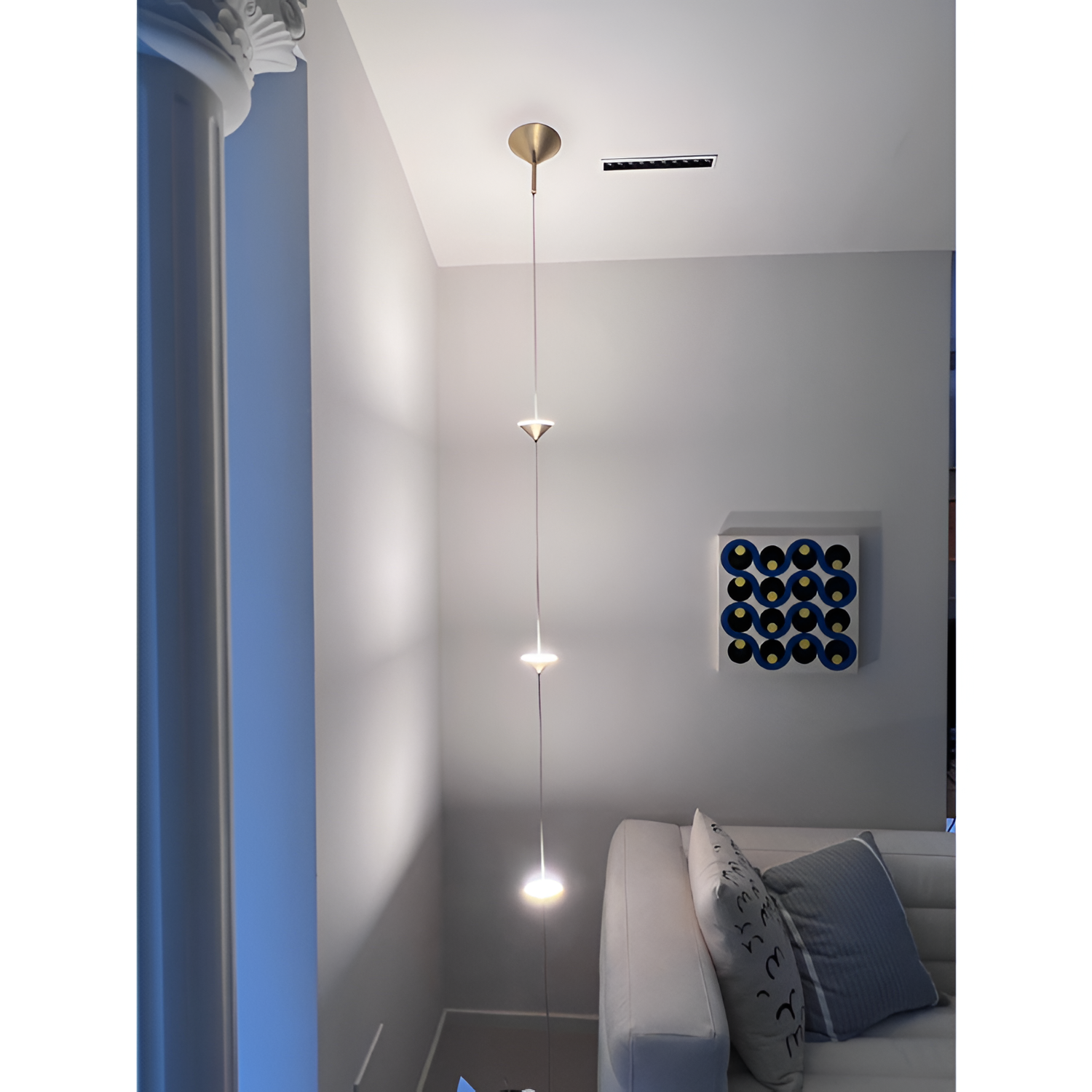Minimalistisk Soreluna Gulvlampe - Justerbar